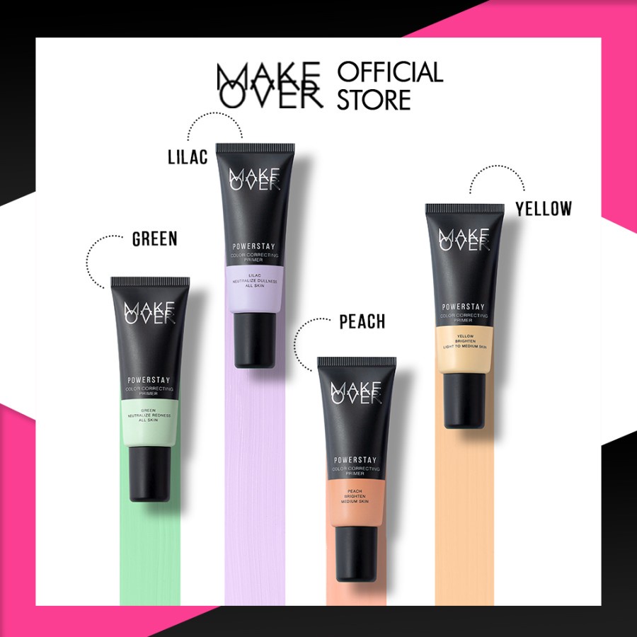 MAKE OVER POWERSTAY Color Correcting Primer 25 ml