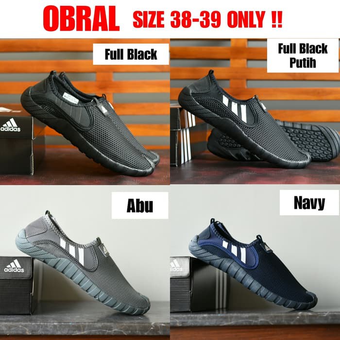 OBRAL - Sepatu Slip On Adidas Jawpaw Grade Ori Sport Running Outdoor