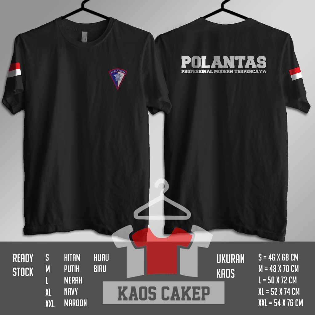 Kaos POLANTAS Promoter Polisi Lalu Lintas Baju Distro