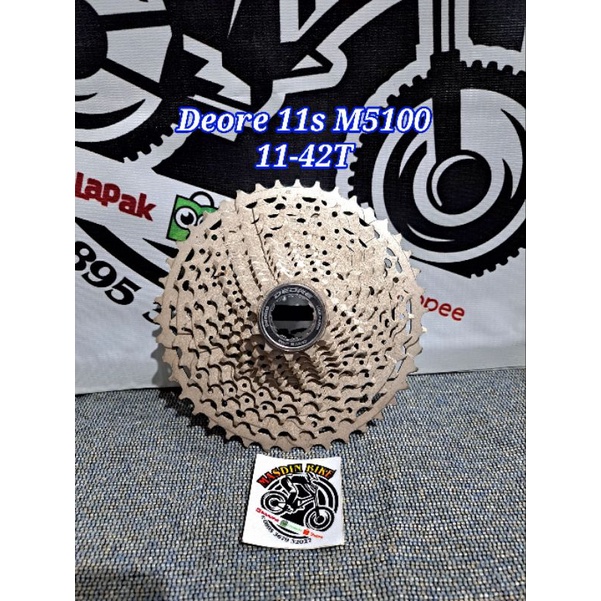 Sproket Deore 11speed Sprocket Deore M5100 Gear 11sp Sprocket 11sp Deore