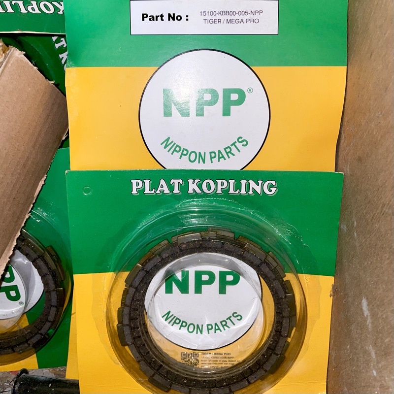 PLAT KOPLING / KAMPAS KOPLING / CLUTCH “ TIGER / MEGA PRO ” NPP