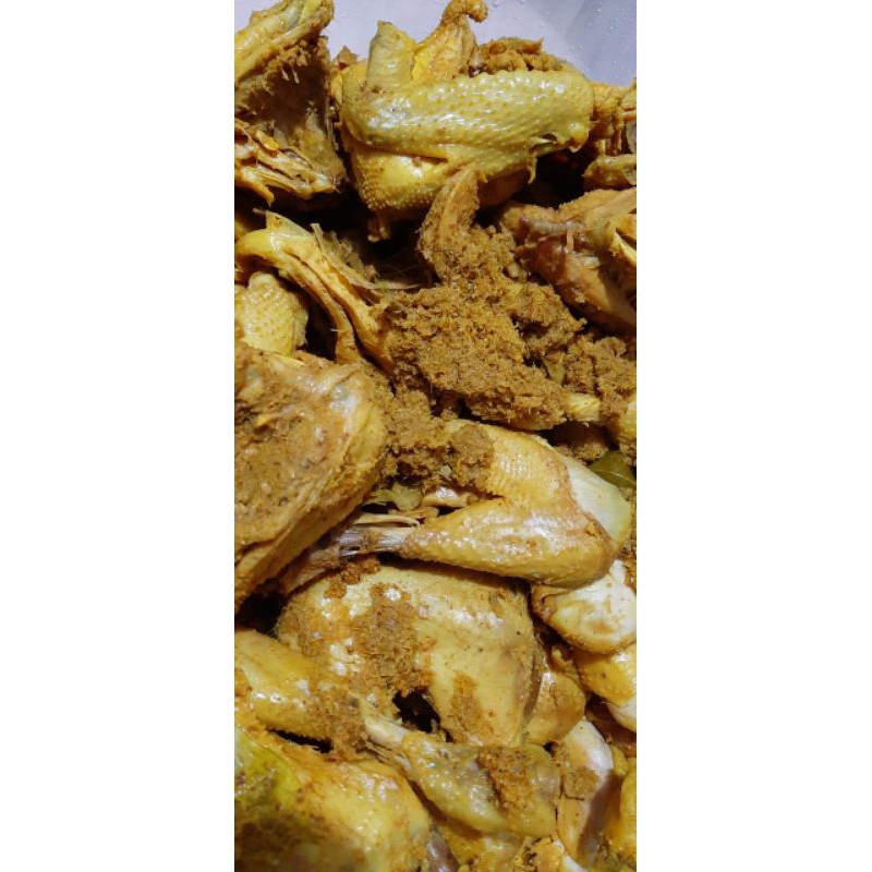 

AYAM PEJANTAN UNGKEP BUMBU KUNING HOMEMADE