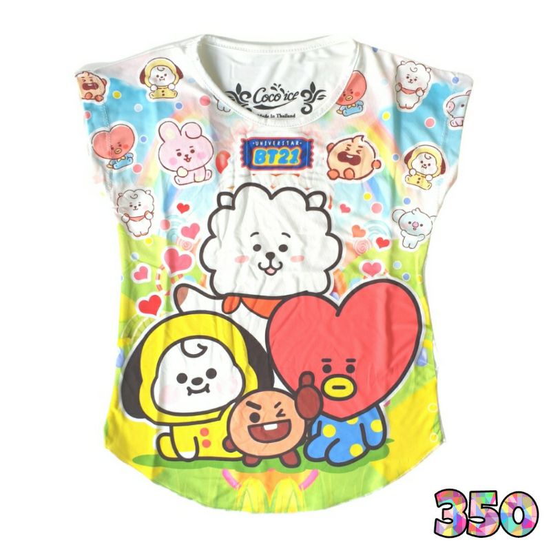 Coco Ice Kaos Anak Perempuan