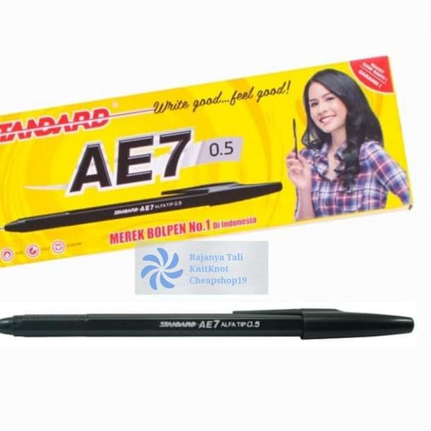 

Update - Pulpen AE7 Pen Oil Gel STANDARD 0.5 mm Biru / Hitam / Merah ン