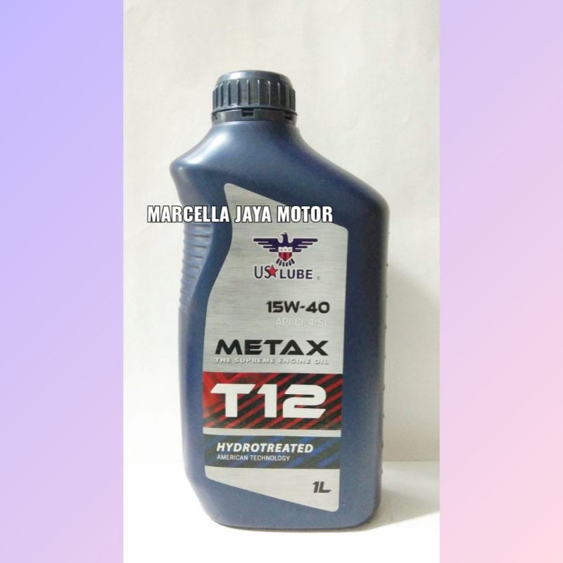 OLI MOBIL MURAH US LUBE USALUBE METAX T12 15W-40 1LITER