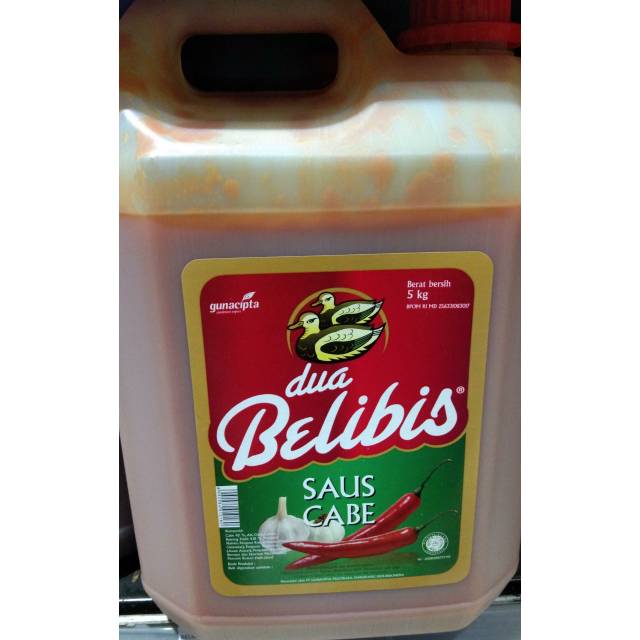 

Dua Belibis saus cabe 5kg