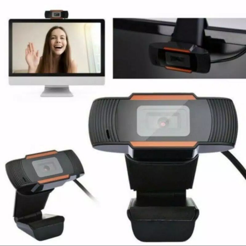 Kamera eksternal Camera external webcam laptop komputer notebook zoom google meet HD 720P ori bening