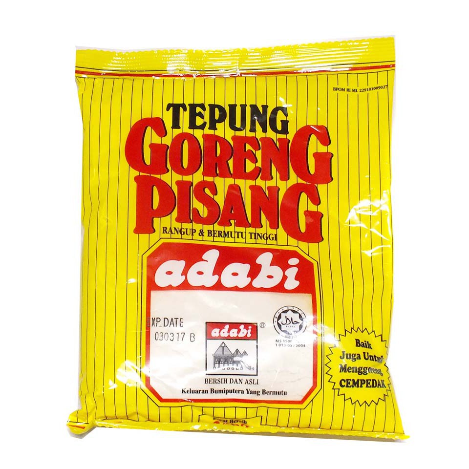 Adabi Tepung Pisang Goreng 250gr / Tepung Goreng Pisang