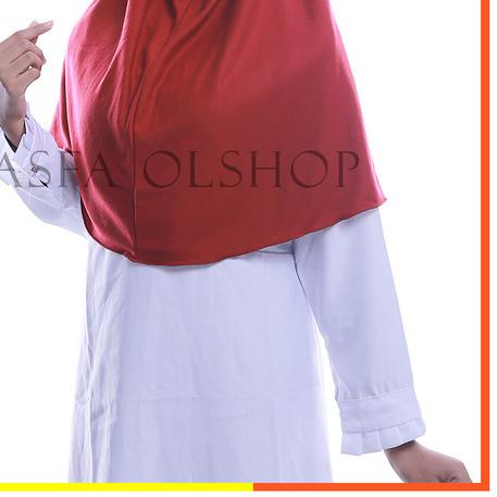 Hijab Instan/Jilbab Instant Polos Pet Antem L - Hitam
