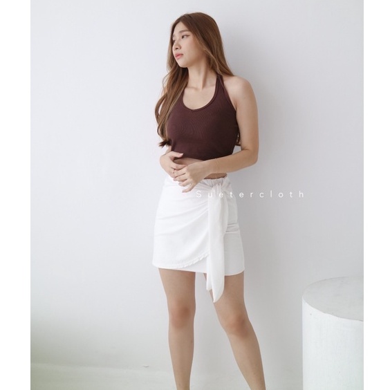 Sanly Wrap Skirt / Rok Wanita Premium-3