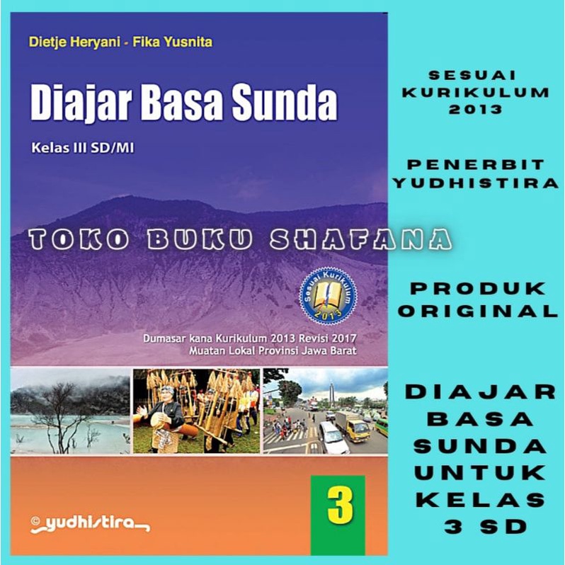 BUKU DIAJAR BASA SUNDA KELAS 1 2 3 4 5 6 SD/MI YUDHISTIRA KURIKULUM 2013