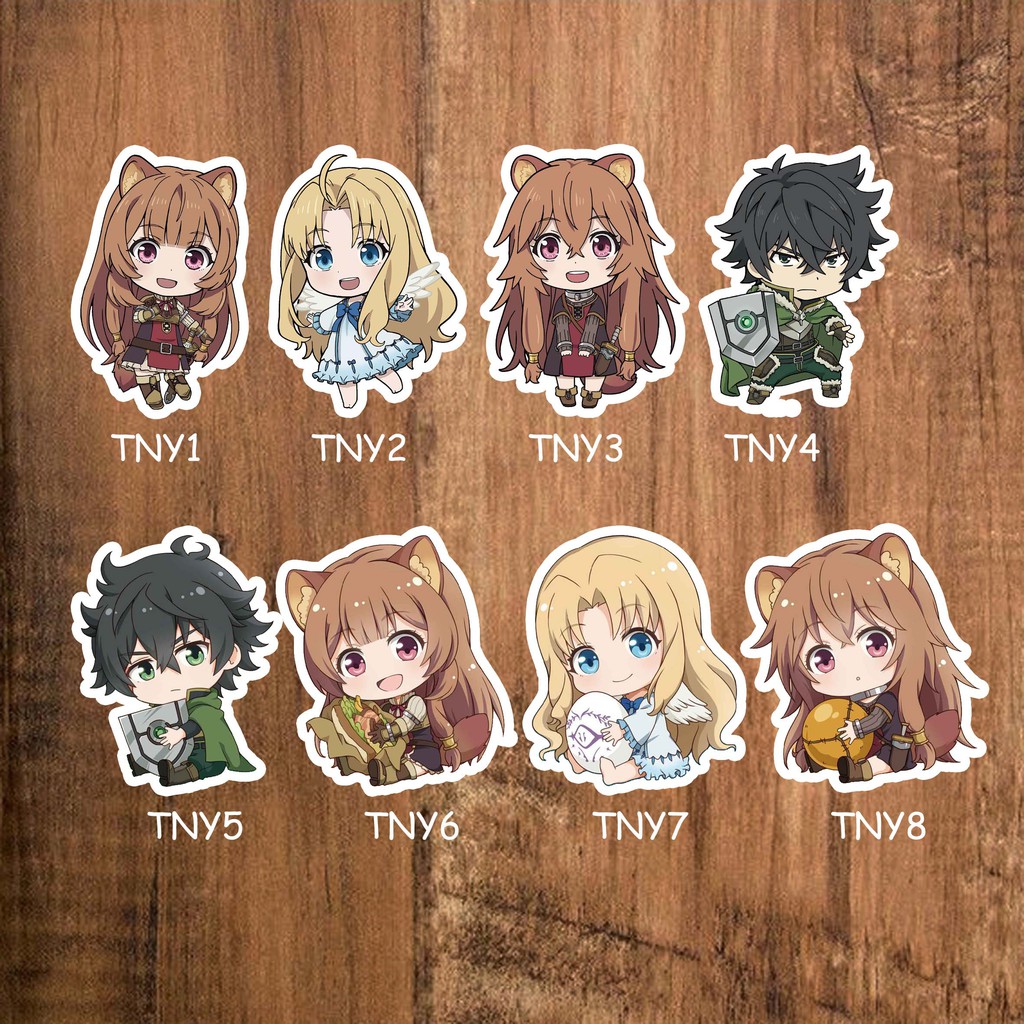 

stiker sticker anime lengkap Tate no Yuusha no Nariagari The Rising of the Shield Hero seri 1