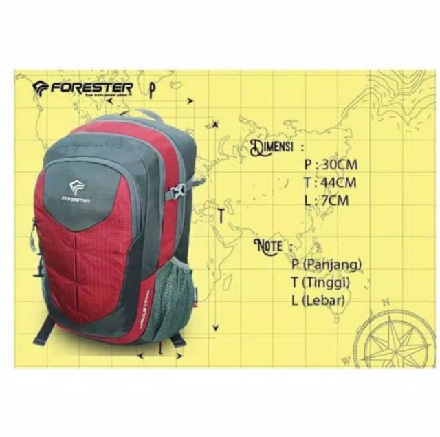 TAS RANSEL LAPTOP TAS RANSEL FORESTER MEDLEY 03 TAS DAYPACK