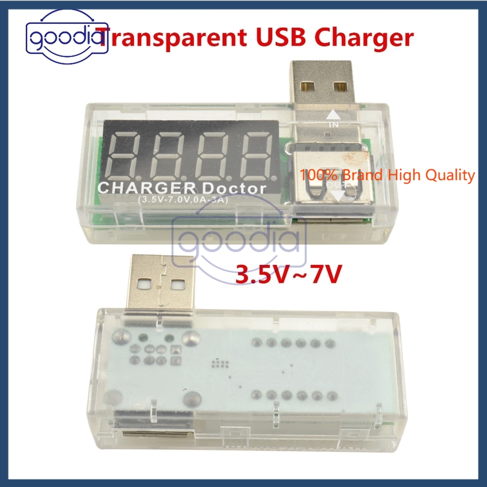 [IN STOCK/COD]Multi Tester Pengukur Tegangan USB Charger Ammeter Voltmeter Detector For Flash Disk