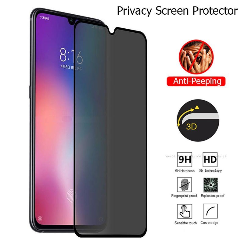 Anti SPY FULL LAYAR Vivo V23E V21 4G 5G Tempered Glass Privacy Full Lem ANTI INTIP