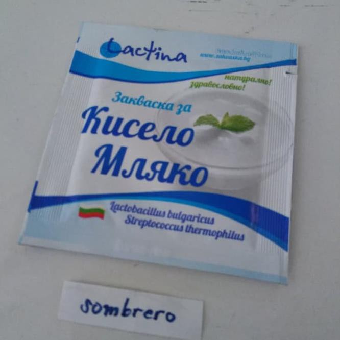 

MALL Bibit Yoghurt Kering Bubuk Yogurt Starter Lactina asli Bulgaria