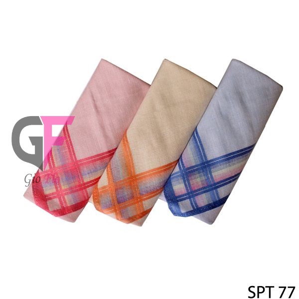 GIOFLO Sapu Tangan Cowok Modis Bagus Isi 3 PCs Multicolor / SPT 77