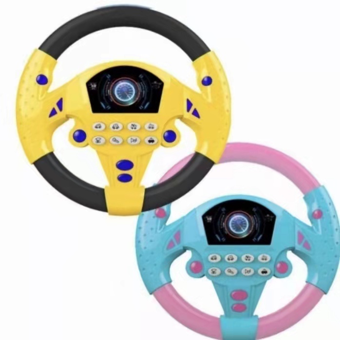 BRONSIS - Mainan Edukasi Anak Setir Setiran Mobil - Steering Wheel - Mainan Stir Anak-3