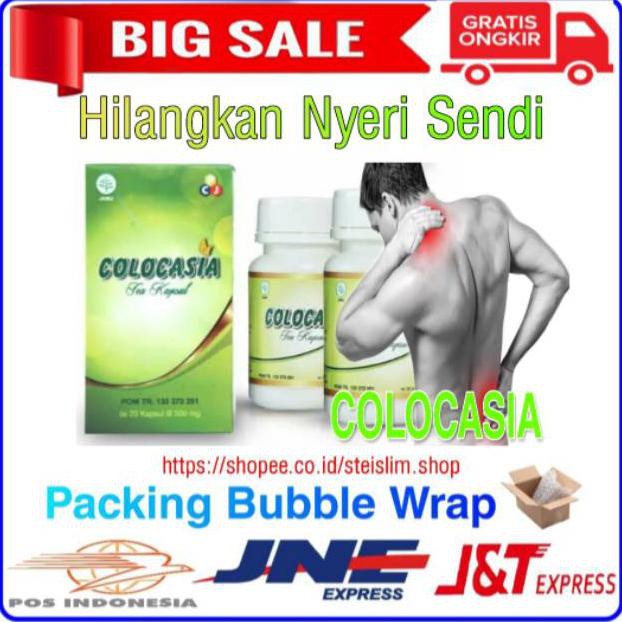 [BISA BAYAR DITEMPAT] Colocasia Lejel Asli Obat Sendi Terlaris Original BPOM BERMUTU Kode 1012