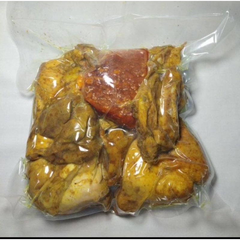 

AYAM UNGKEP SAMBEL TERASI EXTRA PEDAS 1 EKOR