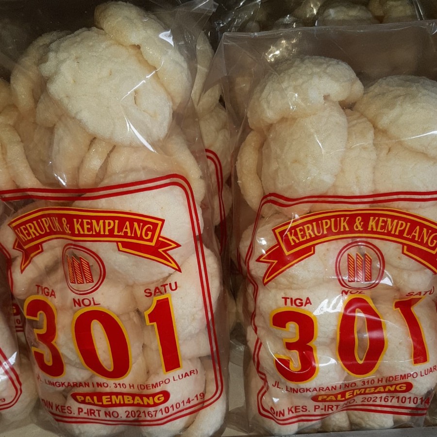 

Kemplang / Kerupuk Goreng Mangkok 301 ASLI KHAS PALEMBANG