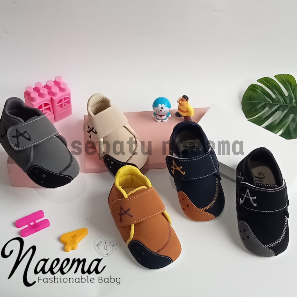 Sepatu prewalker bayi laki laki perempuan Casual A usia 0-12 bulan sepatu bayi anti slip terbaru