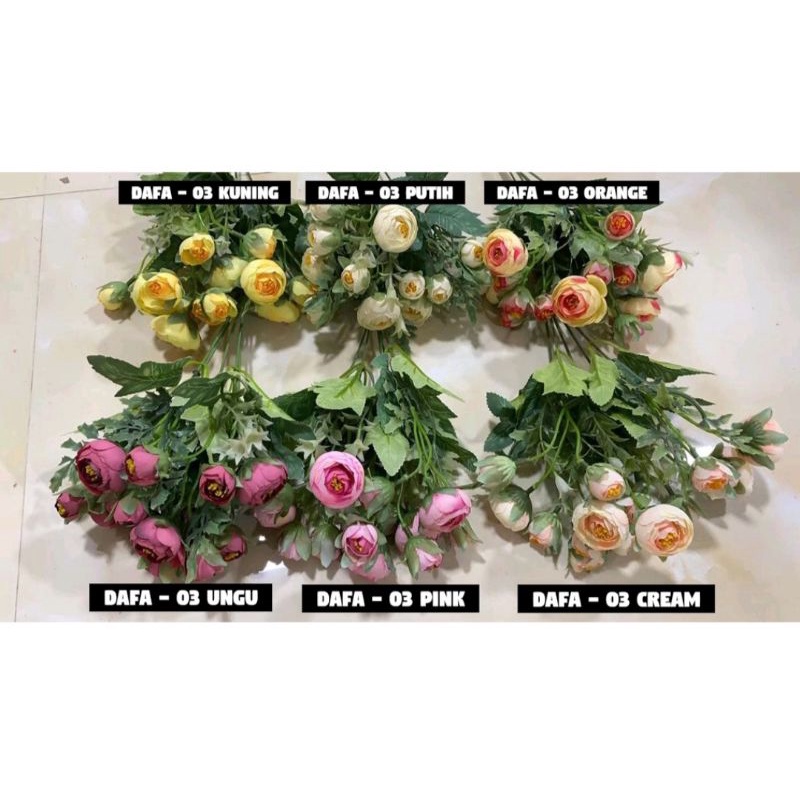 Bunga Peony Artificial Bunga Telur Bunga Palsu Bahan Mahar Ring Box Kotak Cincin
