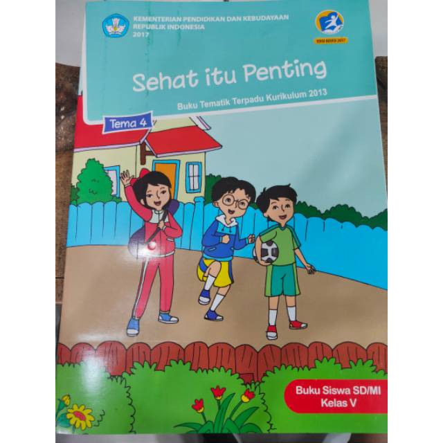 Sehat Itu Penting Buku Siswa Sd Mi Kelas 5 Tema 4 Shopee Indonesia