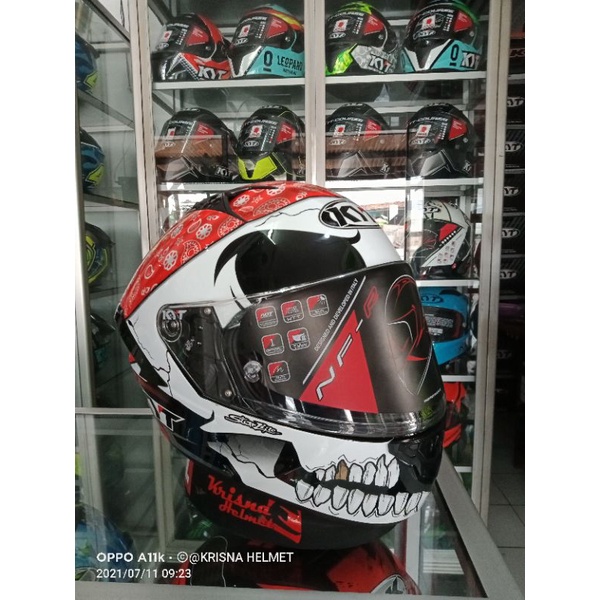 Helm Full Face KYT NFR PIRANTE