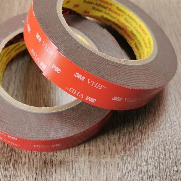 

✧ Double tape 3m VHB 4900 perekat original 24mm x 4,5m - Dobel tip merah ✪