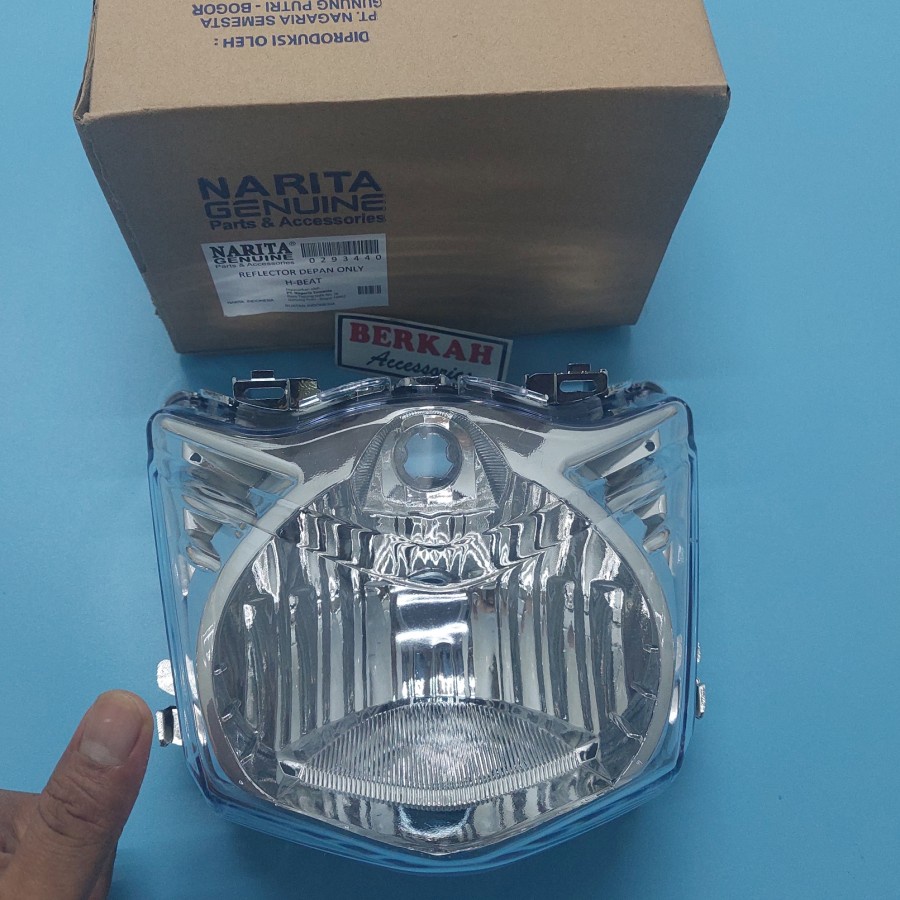 Reflektor lampu depan beat karbu lampu depan beat lama