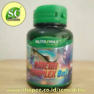 Nutrimax Omega Complex 30 Softgel | Shopee Indonesia