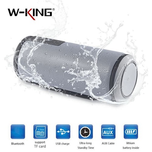 SPEAKER BLUETOOTH WATER PROOF X6 W-KING/ SPEAKER WIRELESS / SPEAKER OUTDOOR WATERPROOF