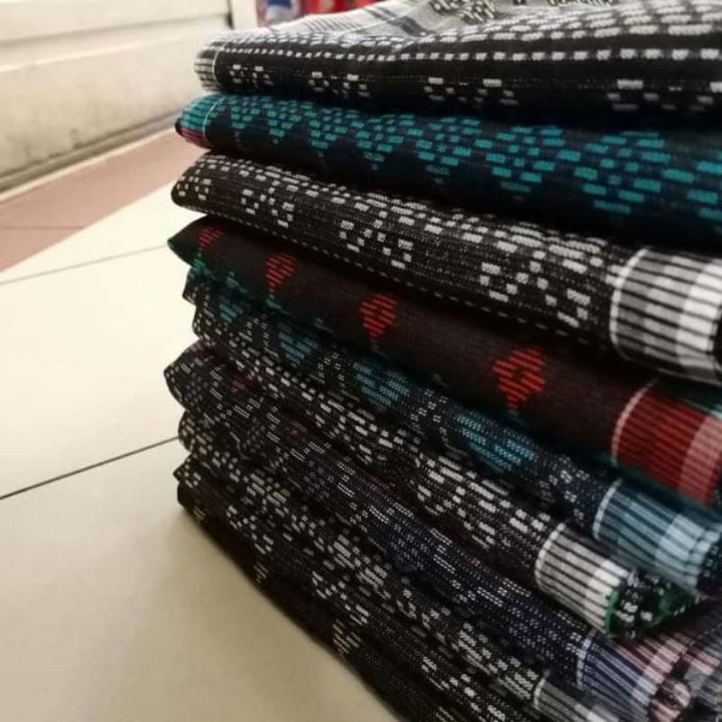 SARUNG TENUN DEWASA KATUN MOTIF SONGKET DOBY SABUK