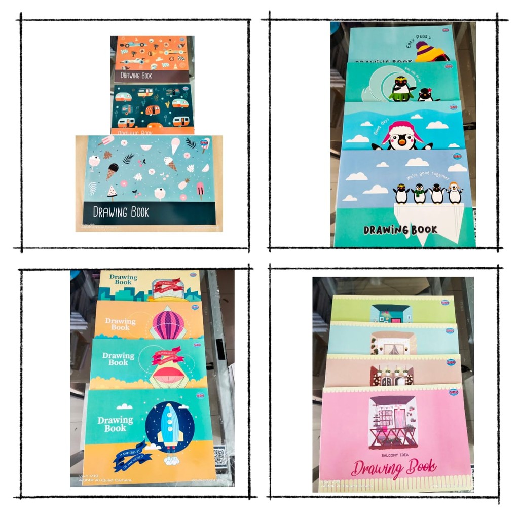 

SIDU DRAWING BOOK A3 isi 10 LEMBAR