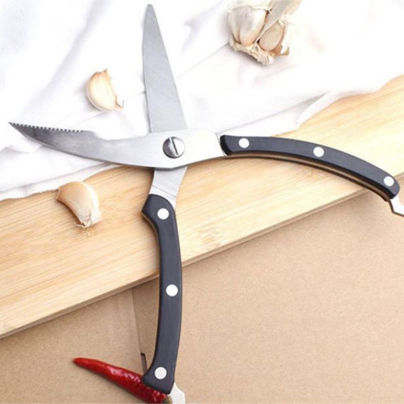 Gunting Pemotong Tulang Ayam Bebek Ikan Bahan Stainless Steel Untuk Dapur