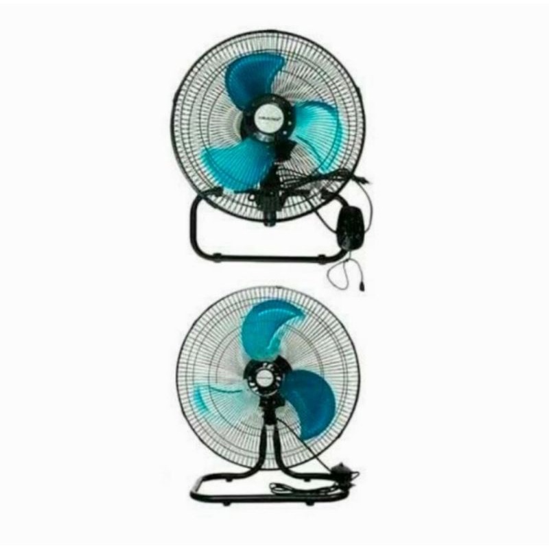 Kipas angin tornado/floorfan/deksfan 12&quot;2in1 aoyama full besi