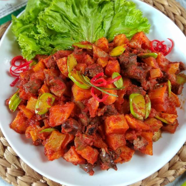 Sambal Goreng Kentang Ati Ampela Shopee Indonesia