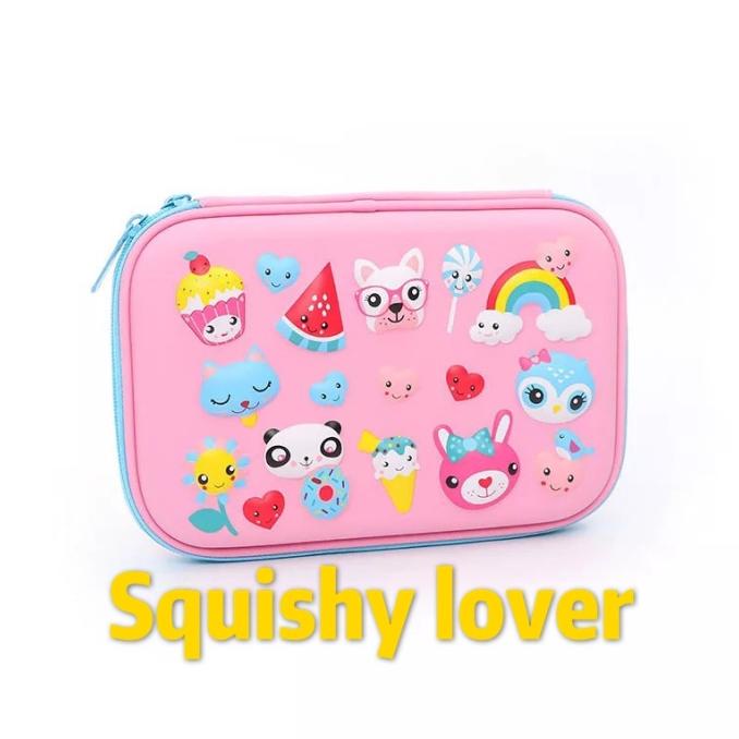 

JUAL!JUAL! Tempat pensil dan alat tulis smiggle Eva hardcase ice 3D waterproof