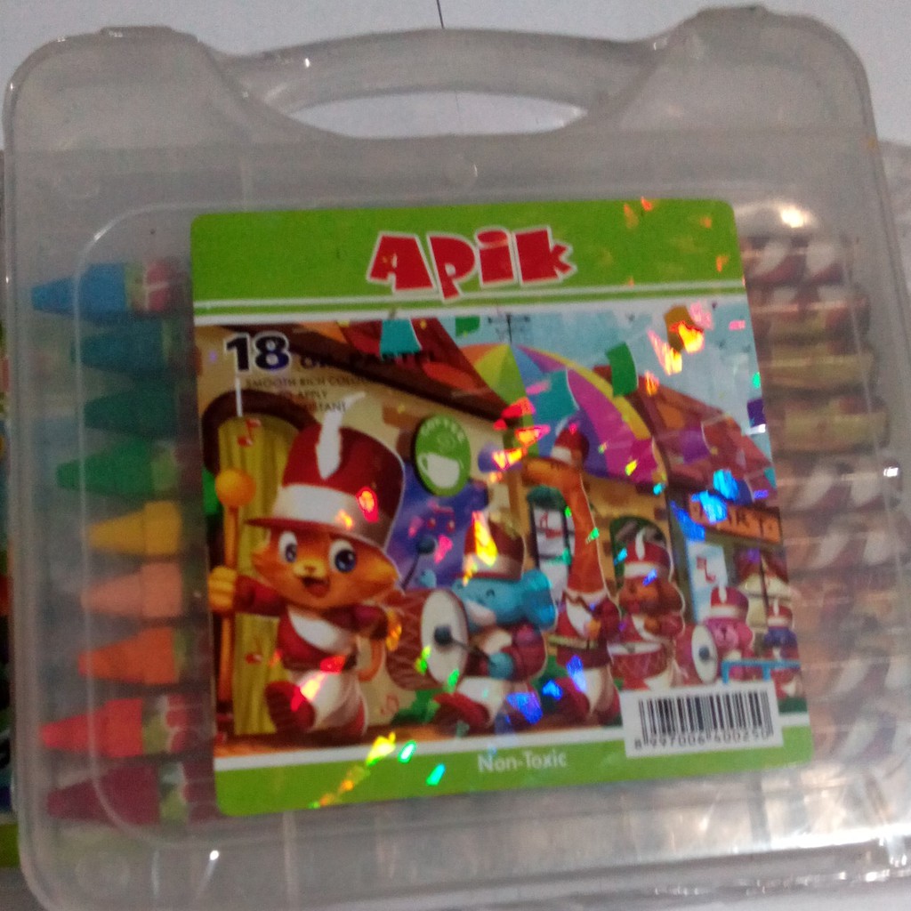 

Crayon 18 warna APIK
