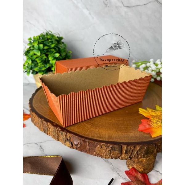 Bread Case Persegi Panjang Bata / Breadcase Persegi Panjang / Cup Roti Rectangular