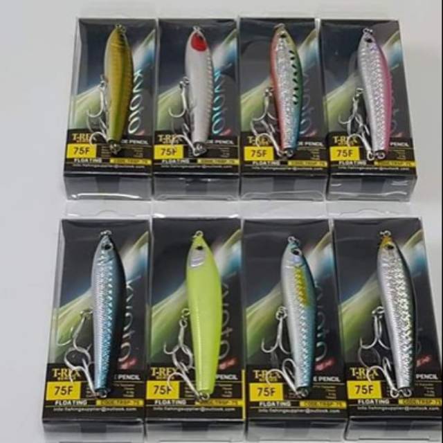 Lure KYOTO T-REX &quot;SIDE PENCIL&quot; TRSP-75F (7,5cm / 6gr )