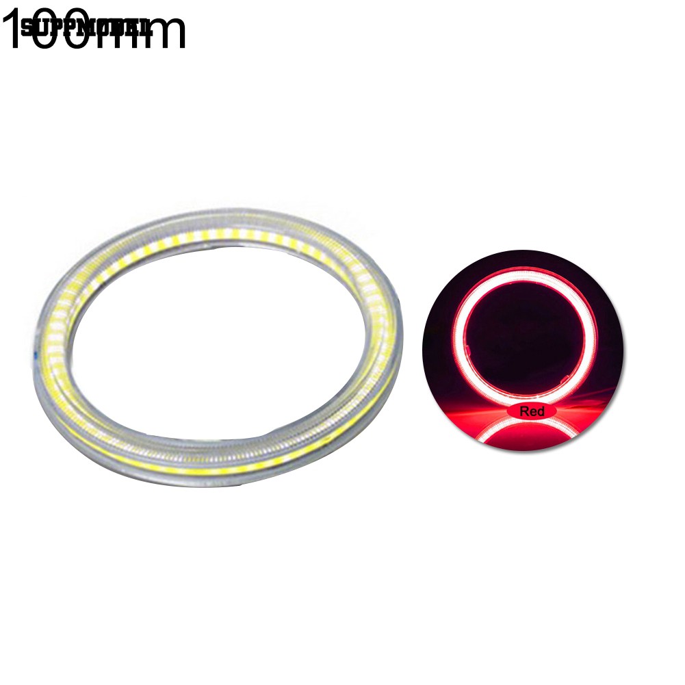 Lampu LED Ring Angel Eye COB 60mm-120mm untuk Mobil