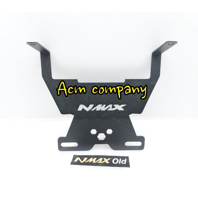 Dudukan Plat Nomor Kumis Nmax 155 Old / Bracket Plat No Nmax 155 2019 Kebawah