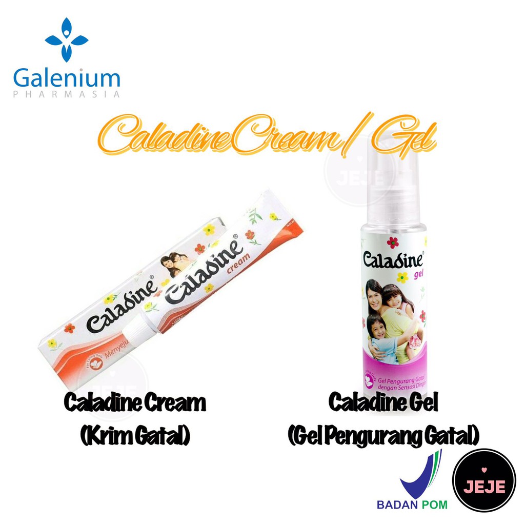 Caladine Cream 15gr | Gel 50gr (krim gel penghilang gatal)