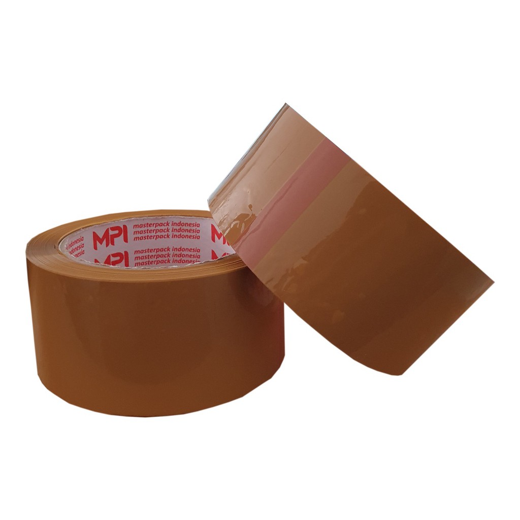 LAKBAN BENING-COKLAT 48mm x 90 YARD MASTER PACK INDONESIA