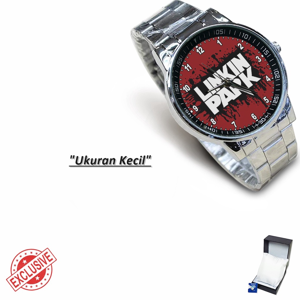 Jam Tangan Rantai Couple LINKIN PARK - 1 (Awesome)