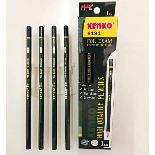 

Murah [Pack] Pensil 6191 2B Kenko Murah ! Terbatas
