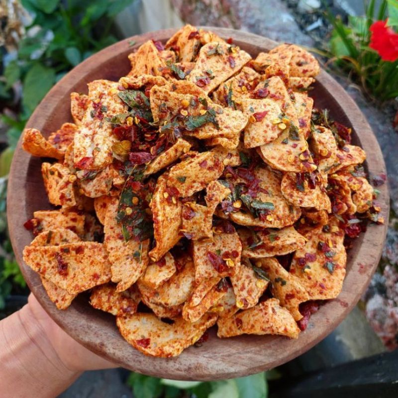 

BASRENG ( BASO GORENG) JERUK PURUT PEDAS 200GR