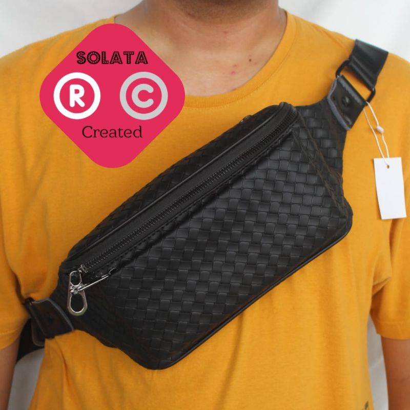 Waistbag import pria wanita / tas pinggang pria wanita / bodybag import pria wanita